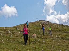 Lasciandosi alle spalle Monte Viperella.