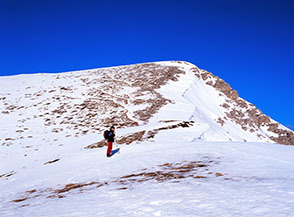 Lungo la Cresta Sud-Est della Magnola.