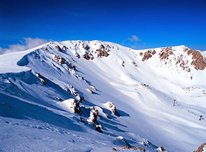 Il tratto finale della Cresta Sud-Est della Magnola, affacciata sulla conca omonima.