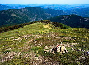 Sulla Cresta Nord della Nuda.