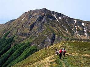 Lungo la Cresta Sud-Ovest della Nuda.