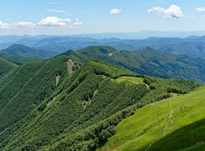 La cresta di Porta Franca.