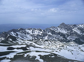 Campo Pericoli visto dal Sassone.