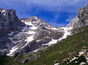 Vista d&rsquo;insieme sulla splendida Valle delle Cornacchie.