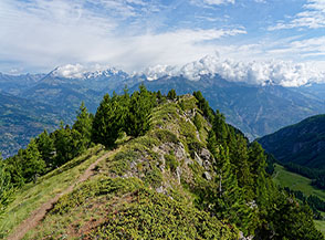 La Cresta del Gran Plan dopo Col Replan.