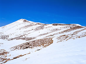 La cresta che dalla Banditella conduce alla Croce di Monte Rotondo.