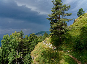 &ldquo;Prima del temporale&ldquo; (Sentiero della Forra del Lupo).