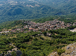 Vista su Lama dei Peligni.
