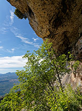 Scorcio dall&rsquo;Eremo di Sant&rsquo;Angelo.