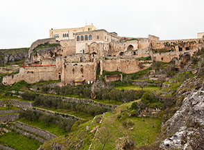 Il complesso dell&rsquo;Abbazia di Santa Maria di Pulsano.