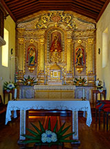 Interni del Santuario do Senhora da Caldeira de Santo Cristo.