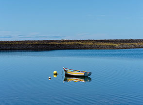 &ldquo;L&rsquo;assenza&ldquo; (ormeggio in laguna alla Faj&atilde; da Caldeira de Santo Cristo).
