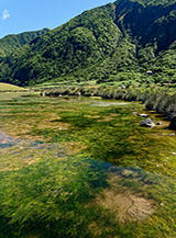 La laguna di Faj&atilde; dos Cubres.