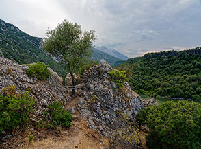 Vista dalla chiesetta di San Pantaleo.