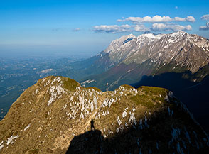 Il Balcone di San Nicola, un colletto roccioso con spettacolare panorama situato nei pressi de la Madonnina.
