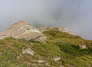 Scorcio lungo la Cresta Nord-Ovest/Ovest di Punta di Mezzod&igrave;.