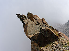 &ldquo;Becco d&rsquo;anatra&ldquo; (Cresta Est del Monte Rocciavr&egrave;).