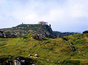 Il Rifugio Cazzaniga-Merlini ai Piani di Artavaggio.