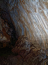 Grotta di Campo Braca: nel ramo attivo.