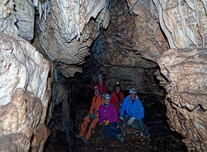 Posa del team (Pozzi della Piana).