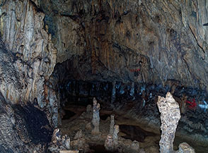 Nella Galleria del Drago Volante.