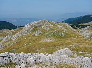 Cima Costa della Cicogna ripresa da est.