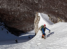 il Canale Obliquo e Monte Iamiccio