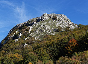 Alle pendici del Monte Augustella.