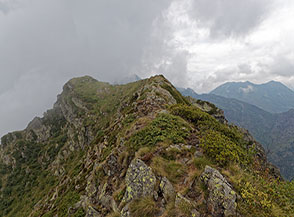 Cresta sommitale del Monte Torrione.