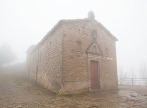 Chisetta fra le nuvole a Pietrapertosa.
