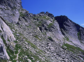 Passo Qualido Settentrionale versante orientale.