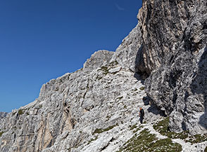 Sul Sentiero Anita Goitan verso Cima di Riofreddo.