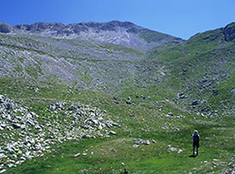 la Cresta dell'Innominata e Monte Petroso