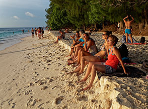 &ldquo;Aspettando il tramonto&ldquo; (Anse Severe).