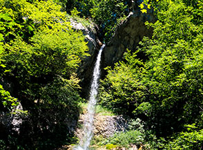 Il salto delle Cascate di San Giovanni a la Valle.
