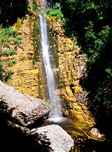 Ai piedi delle Cascate di San Giovanni a la Valle.