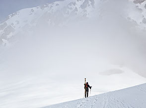 &ldquo;Vedo non vedo&ldquo; (alla Sella del Corno Grande).