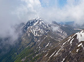 Vista verso il Brancastello dalla Valle dell&rsquo;Inferno.