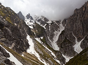 Panorama sulla Valle dell&rsquo;Inferno.