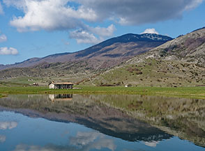&ldquo;La casa sul lago&ldquo; (Lago di Rascino).