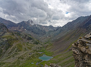 Affaccio sul Vallon d&rsquo;Arbolle con il suo lago.