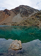 &ldquo;Emilius allo specchio&ldquo; (il Mont Emilius si riflette sul Lac Gel&eacute;).