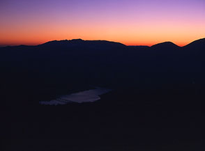 &ldquo;L&rsquo;ultimo bagliore&rdquo; (il giorno muore sul Lago e la Valle del Salto).