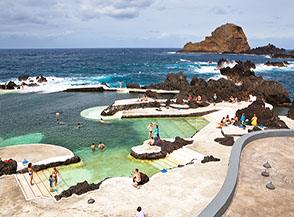 Le piscine seminaturali di Porto Muniz.