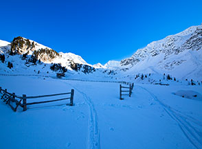 Arrivo a Malga Tramin (fuori inquadratura sulla sx).