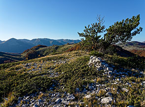 La punta pi&ugrave; meridionale (1699m.) della Serra Cavallo Morto.