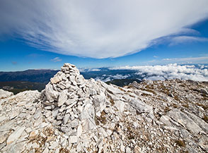 L&rsquo;ometto in cima al Monte a Mare.