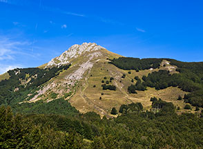 Versante Sud del Monte Alto.