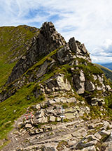 Il caratteristico Passo di Pietra Tagliata.