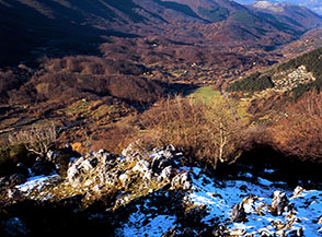 Lungo la Cresta Sud-Ovest del Monte Altuino.